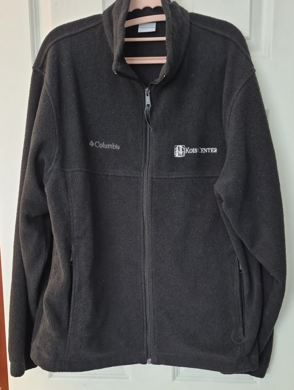 Columbia Men's Black Full-Zip Fleece Jacket